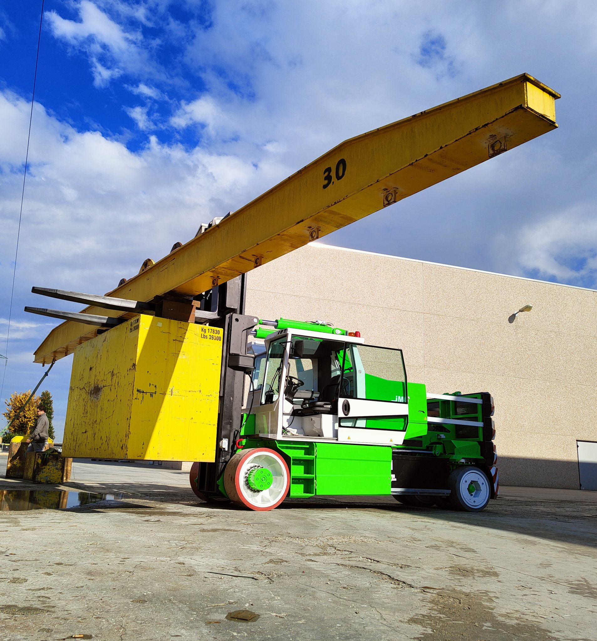 The New JMG Electric Cranes & Extendable Forklifts Forklift Exchange