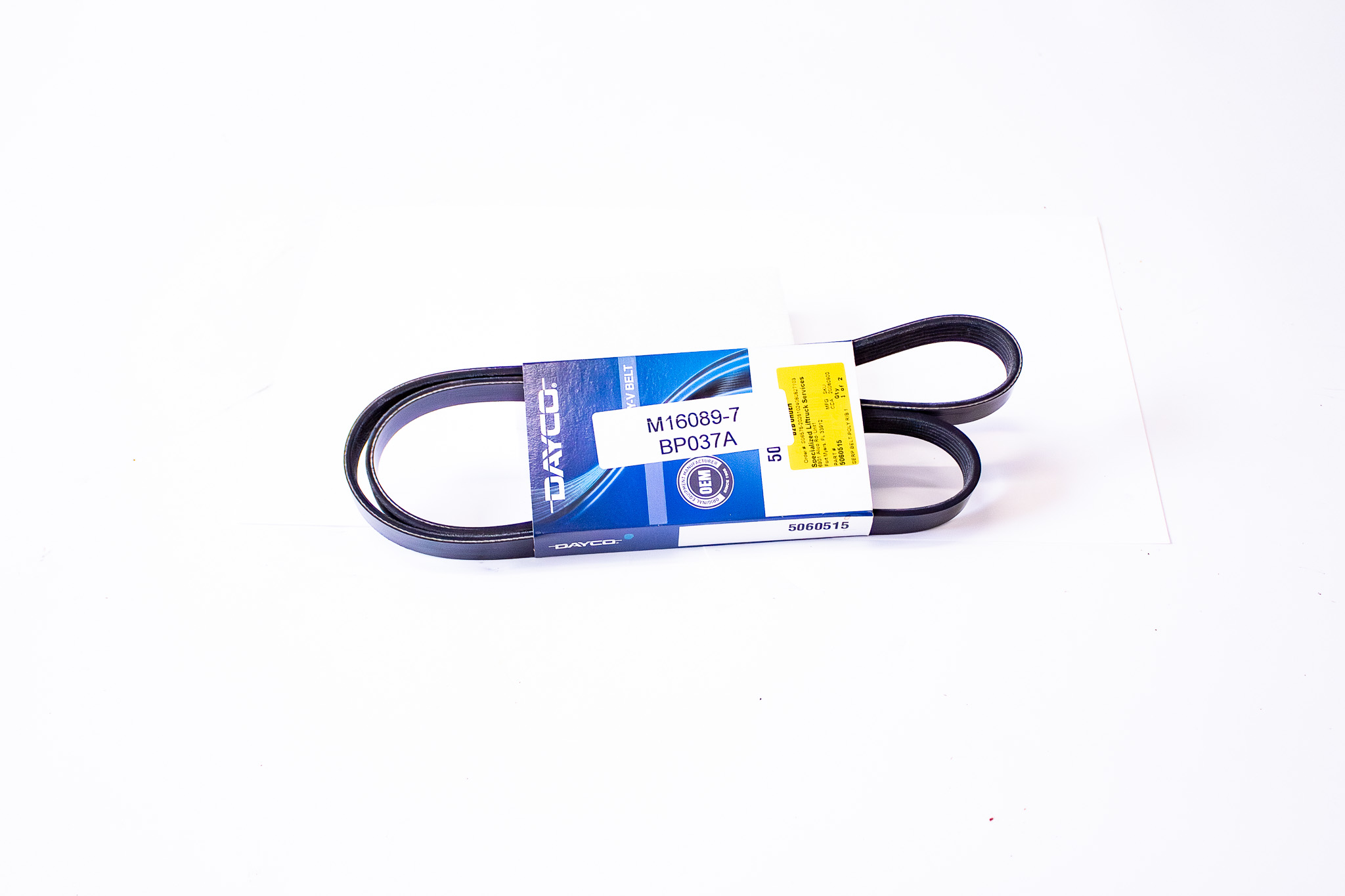 M16089 7 SERPENTINE BELT_