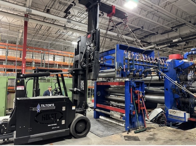Hoist FR 40/60 lifting ring second pick point improving load control during machinery move