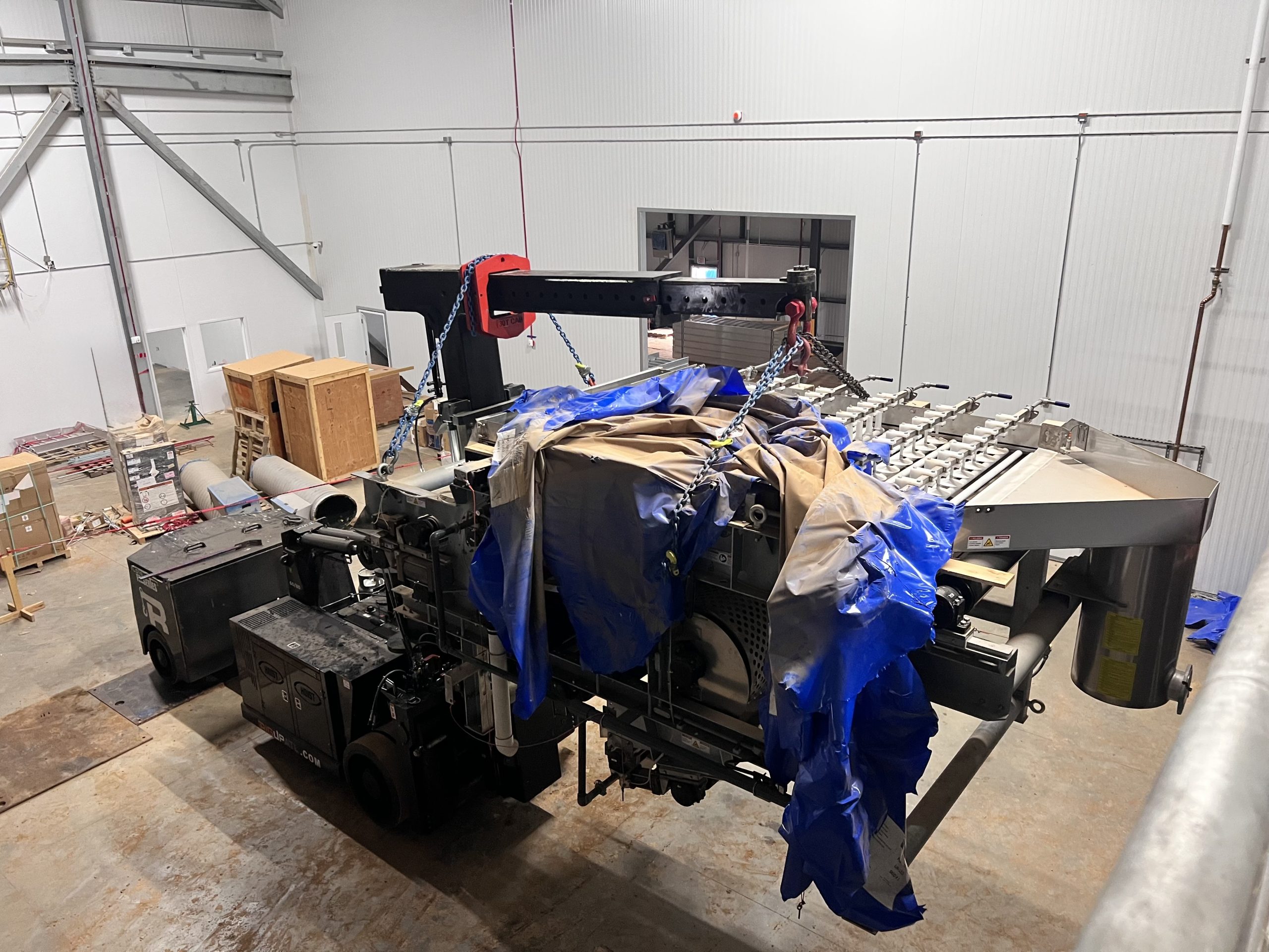 Hoist FR 60/80 lifting ring dual pick setup improving load control without a spreader bar