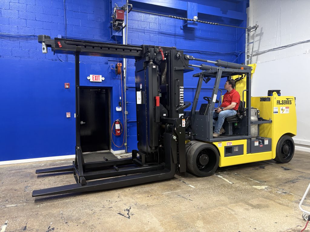 Gen 2 Hoist 40 60 heavy capacity forklift demo