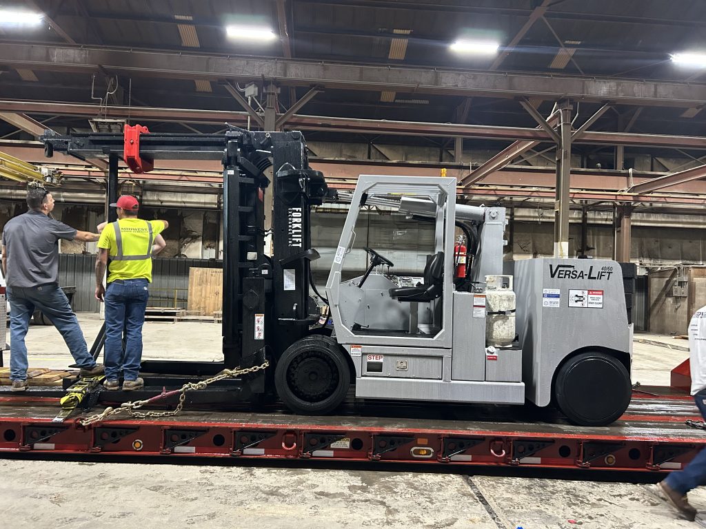 Completed Versa Lift 40/60 delivered to Midwest Crane Services.