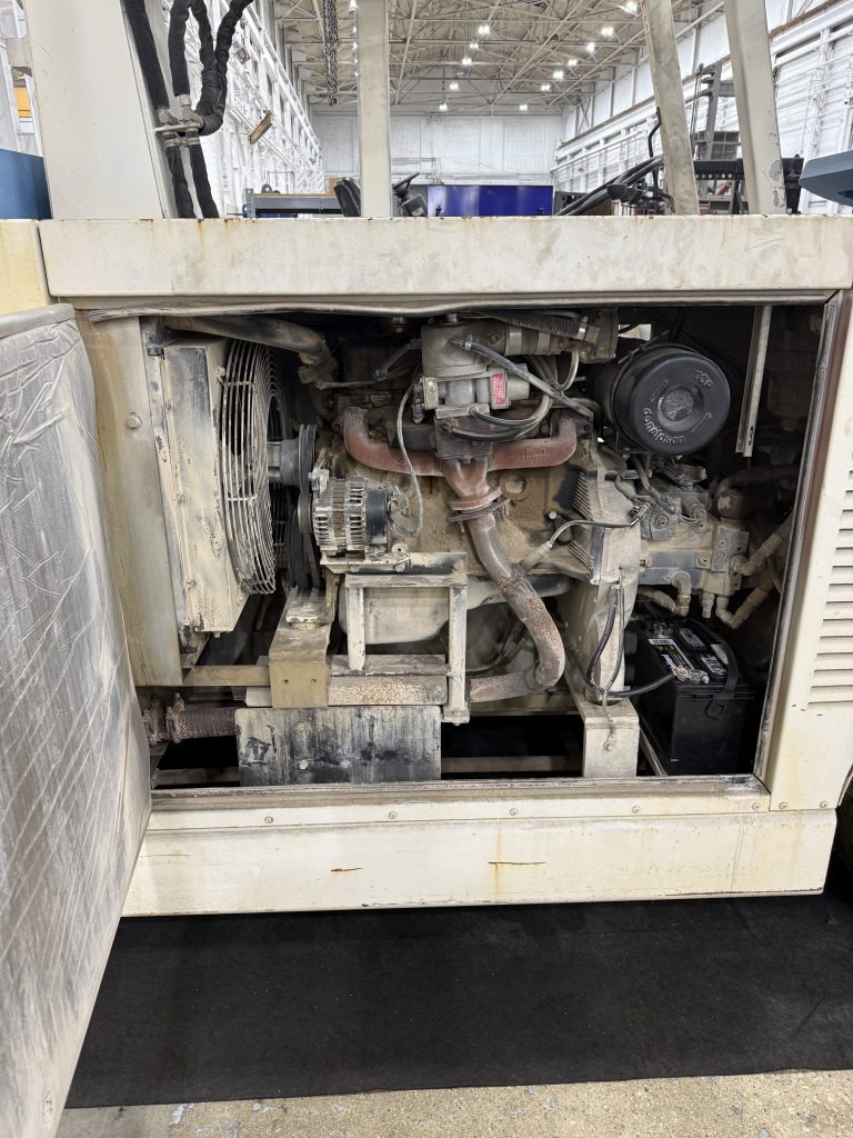GM 3.0L engine before mechanical service and refurbishment.