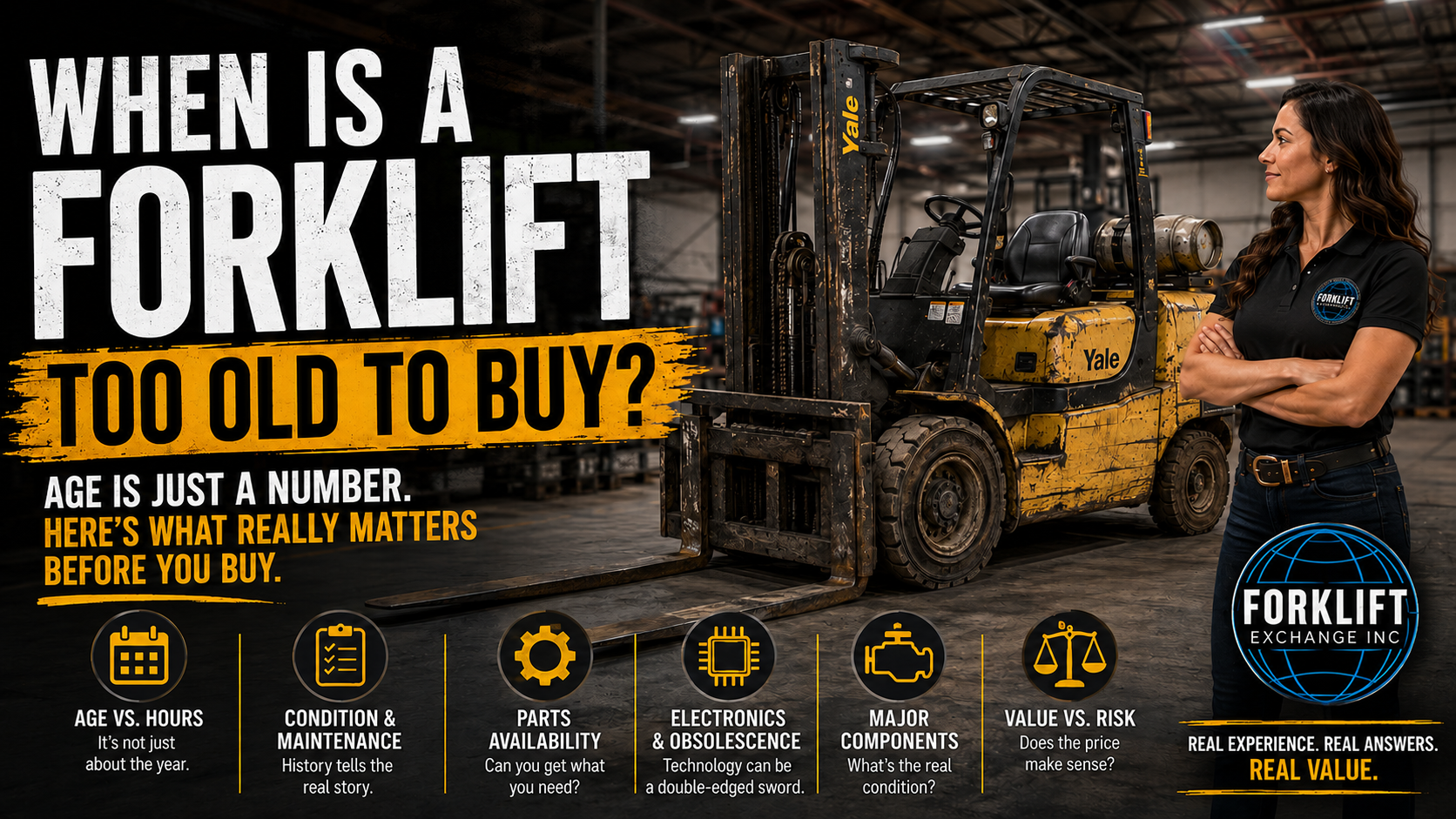 When Is a Forklift Too Old to Buy?