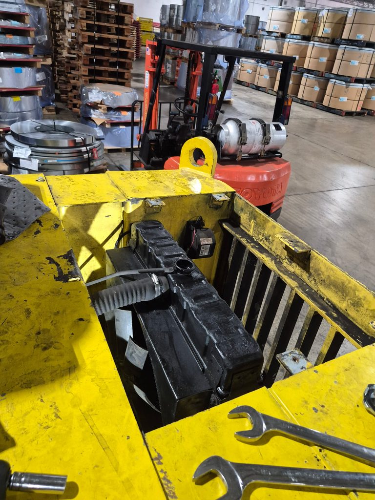 Forklift Service Spotlight: Hoist FKS15 Radiator Replacement at Titan Steel