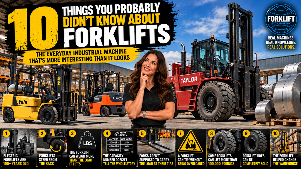10 Forklift Facts You Probably Didn’t Know