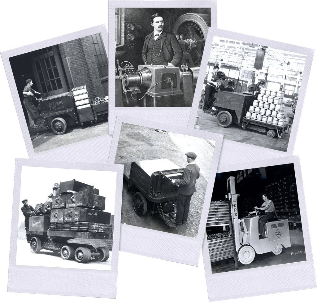 History of the Forklift: Who Invented the Modern Forklift? https://forkliftexchange.com/wp-content/uploads/2026/09/OLDPICTURES_MOCKUP_USEONHOME-1-1024x975.png