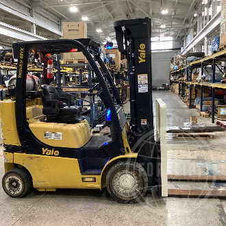 YALE GLC080VX-BCS (2018) Cushion Tire Forklift for Sale YALE GLC080VX-BCS (2018) Cushion Tire Forklift for Sale