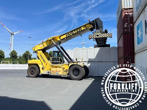 2019 hyster rs46 33ch reach stacker 1